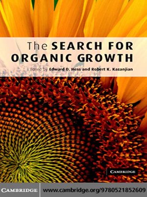 cover image of The Search for Organic Growth